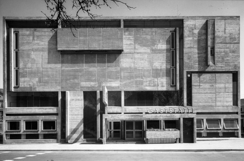 Günter Bock, Haus Sindlingen, early 1960s. Frankfurt, Germany. Photo Wikipedia Jupp Falke.