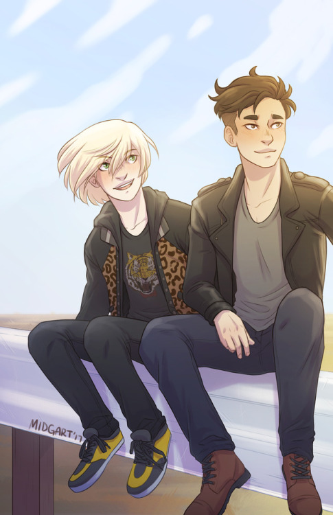 midgart: hi I’m still dying over how much I love otayuri ;-; This is available as a print in my onli