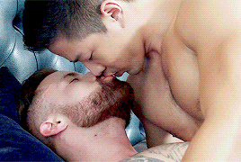 chinkoheartschinko:  Cooper Dang with Jordan Levine for Randy Blue