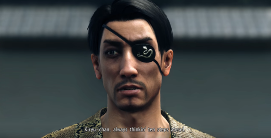 slightlydisoriented:  Where the bleeding hell did Majima get the idea that Kiryu thinks ten steps ahead? Kazuma Kiryu is one of the most perpetually behind-the-curve characters in all of fiction. There is no twist or turn predicable enough that it will