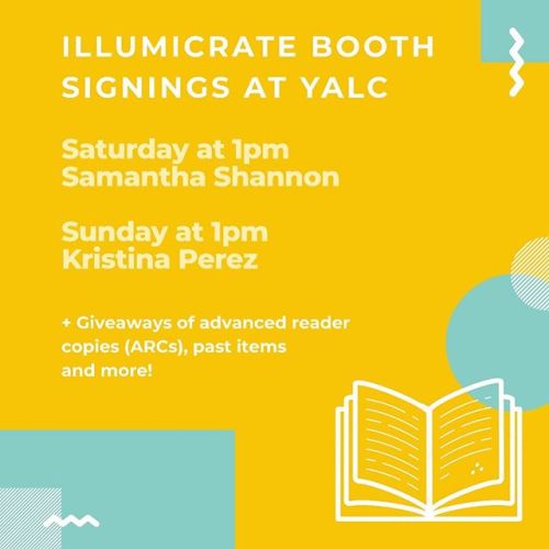 We’re so excited to have our first ever stall at YALC this year! We’ll be selling YALC exclusive ite