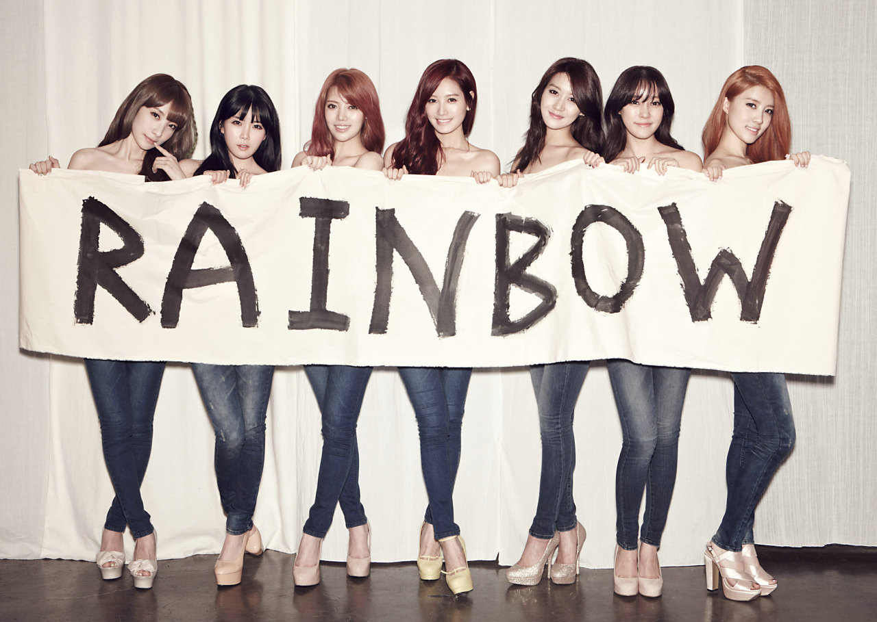 Rainbow kpop girl group