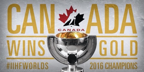 jvriems:Canada keeps its title, #IIHFWorlds champs!