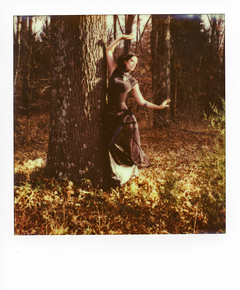 photominimal:  Movement. With Miss Lady Jinx: Clarksville, TN / Polaroid 690 / Impossible