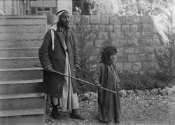 nobodycangiveyoufreedom:   Blind man being led by daughter seeking help at hospital.