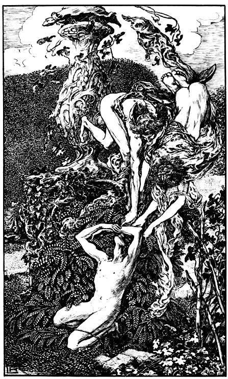 ubeink: A series of illustrations made for Percy Bysshe Shelley’s poem, “The Sensit