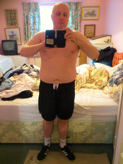 After the gym  Follower submitted thank you.