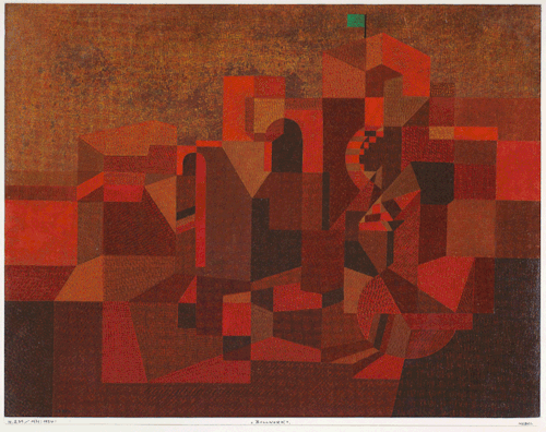 Otto Nebel, Bollwerk, Bulwark, 1939/1954. Kunstmuseum Bern.