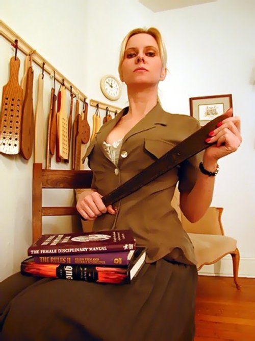 dominantfemales:  I’ve highlighted passages from these books that are pertinent to your discipline r