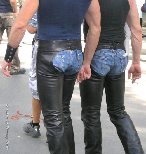 leathergearguy:Chaps-twins