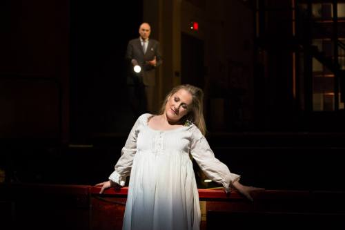 Diana Damrau in La Sonnambula Photo: Jonathan Tichler/Metropolitan Opera