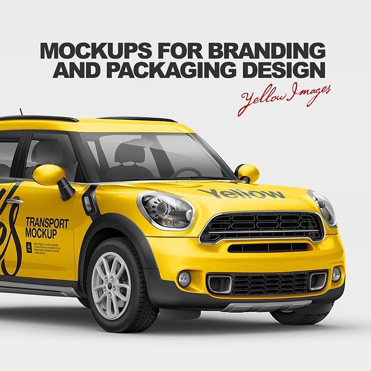 Yellow Images Mockups Mockup Yellow Images Packaging