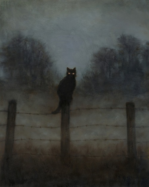 slobbering:Black Cat Sentry by Dillon Samuelson