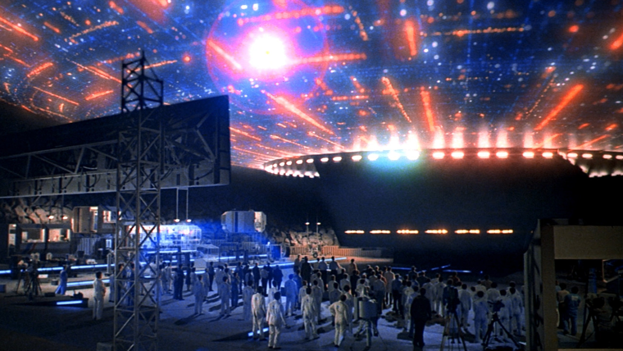 larger-universe:  Close Encounters of The Third Kind Ufo appriciation