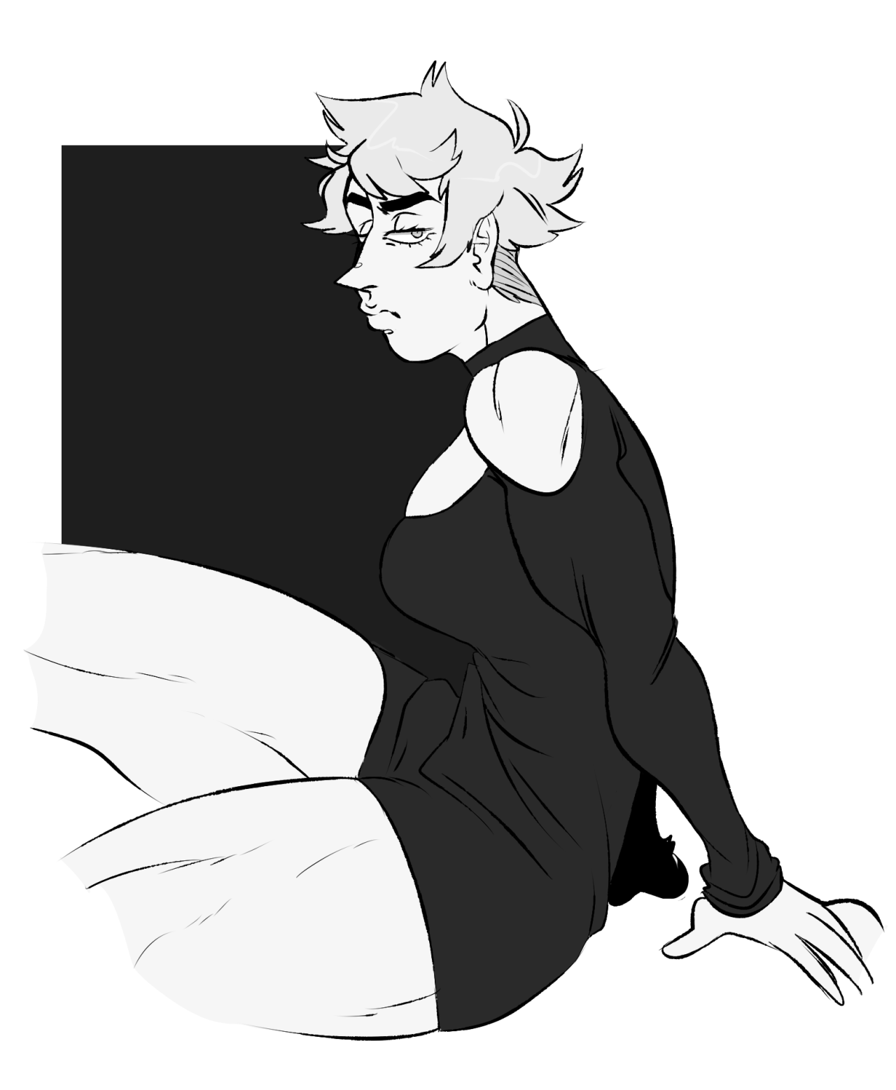 tokikiko: baku and the only het ship i like for him  *pls dont tag as genderbend,