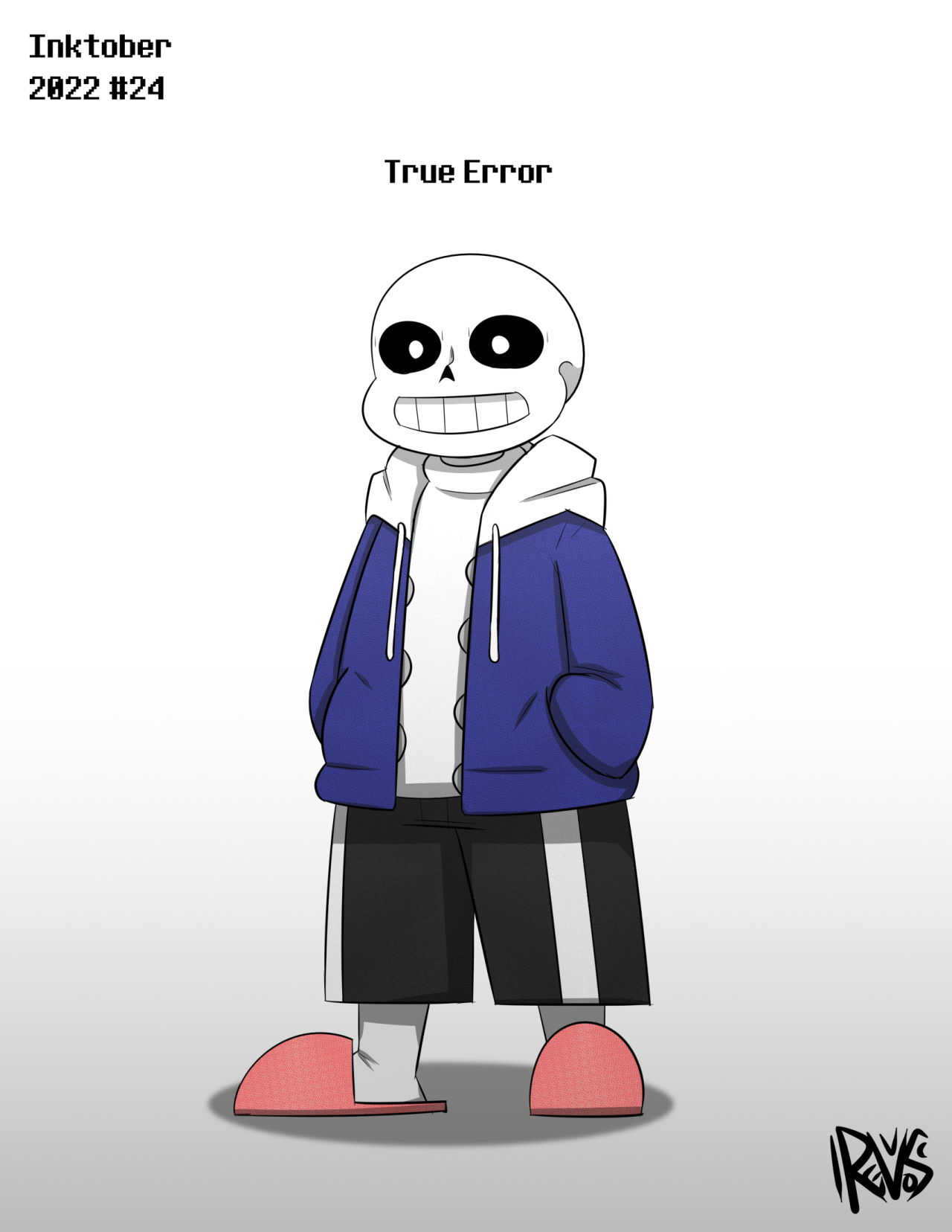 I drew a fanart: Error Sans - Undertale AU #undertale : r/Undertale