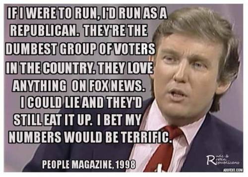 whatareyoureallyafraidof: Donald Trump - 1998