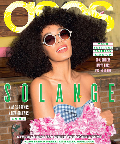 Porn photo howtobeterrell:  Solange Knowles for ASOS