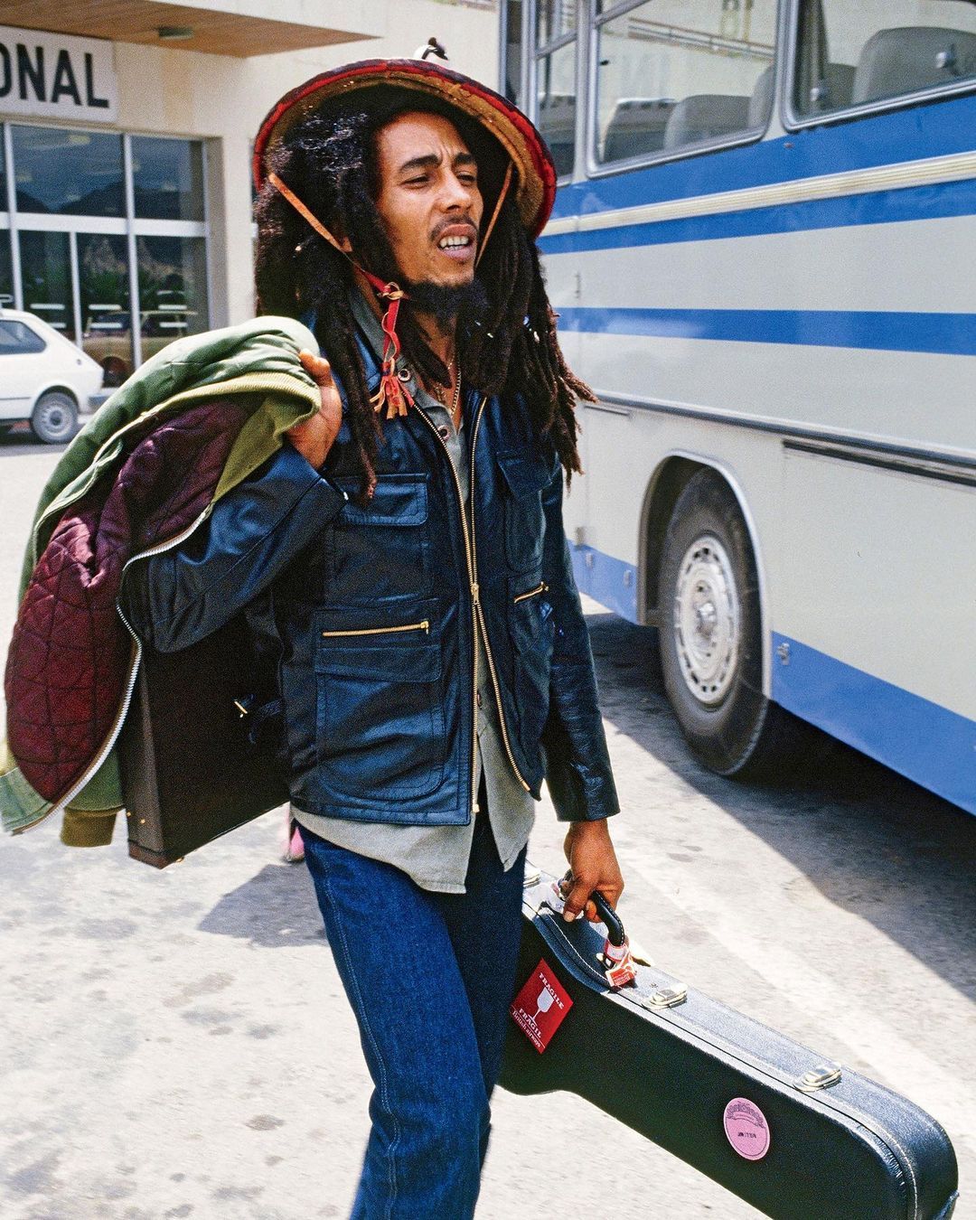 rockandrollsstuff:Bob Marley at Ibiza, 1978.