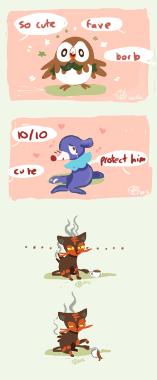 krithidraws:Pay more attention to Litten guys he feels ignored