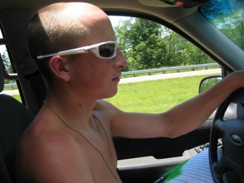 I want to see you driving or riding without a seatbelt, just like Andy here.Submit your pics (and vi