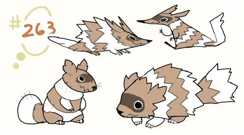 pichiicake:  Zigzagoon re-design 