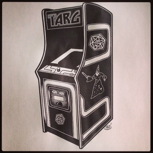 Tonight at TARG!! Join us starting at 5pm for #arcade nite - no bands, no cover, game on!! Admission
