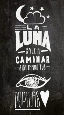 quisieravolar:  La noche brilla original  después que tú la miras. Ya nadie sabe ser feliz  a costa del despojo,  gracias a ti y a tus ojos. ❤️ 