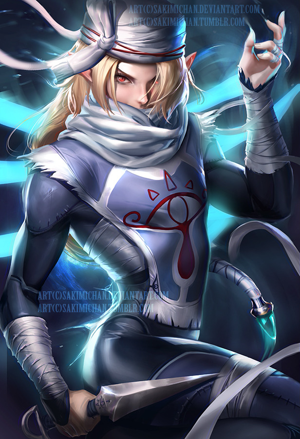 Sheik .nsfw avilable. by sakimichan 