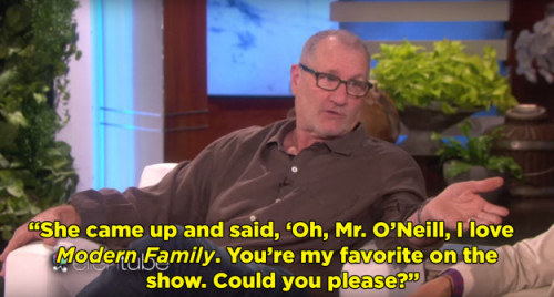 foxhack: aggressivelynihilistic: buzzfeed: Ed O’Neill Didn’t Realize He Took A Picture
