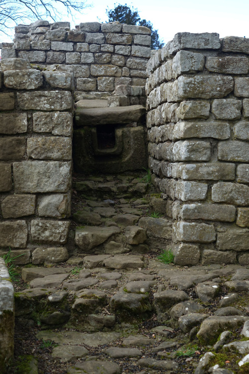 thesilicontribesman: Roman Bath House, Chester Roman Fort, Hadrian’s Wall, Northumbria This ex