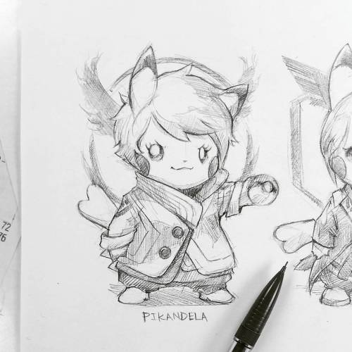 Which Team are you on? #Pikandela #teamvalor #pokemongo #pencil #drawing