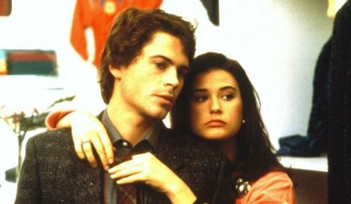Rob Lowe and Demi Moore in About Last Night (1986)