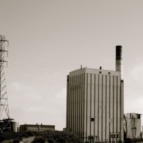 Tower and Smokestack, Abandoned Mill, Samoa, California, 2014.