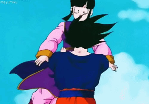 esfera4estrellas:  Goku & Chichi♥ 