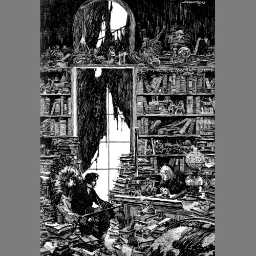 A while back I posted about the 90s Bernie Wrightson retrospective A Look Back and said that it was 