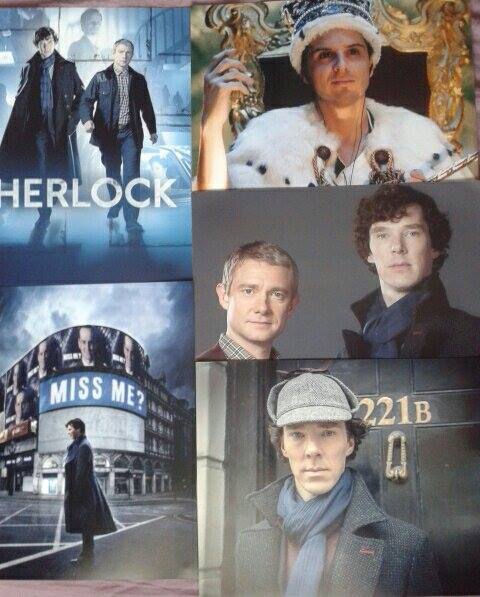 221b-sherlock: I’m selling these prints on ebay as an auction! I don’t have enough space