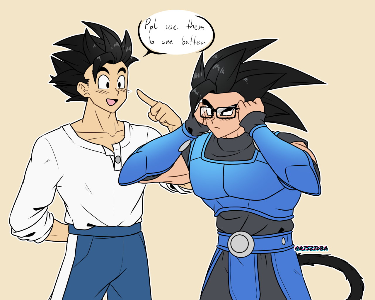 Rwac's Space🔞 - Shallot discovers Glasses by RisziDBA