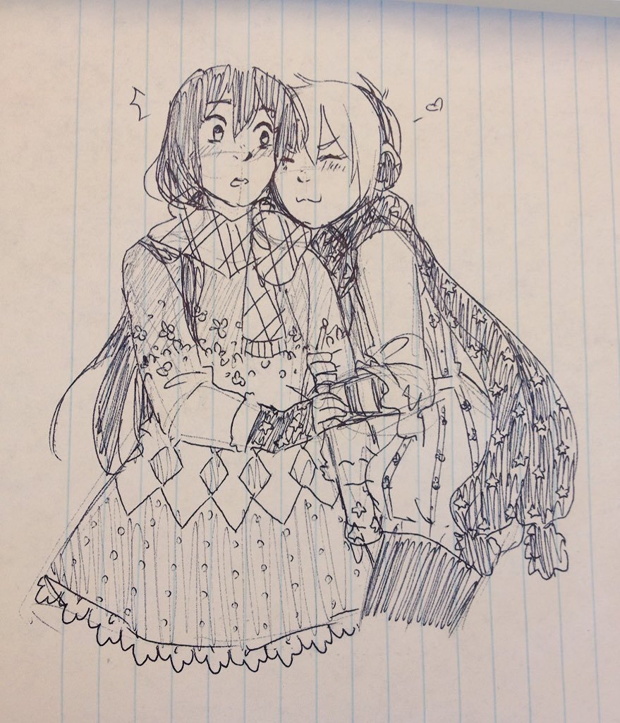 cryleigh:ive been tryin to draw some femslash almost every day for femslash february
