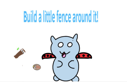 No Questions Needed. Build A Little Fence Around It