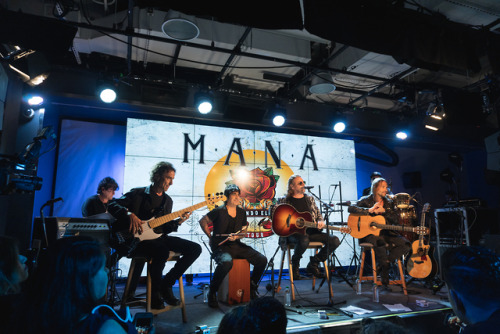 Mexican pop rock band MANA, considered the most successful Latin American band of all time performs 