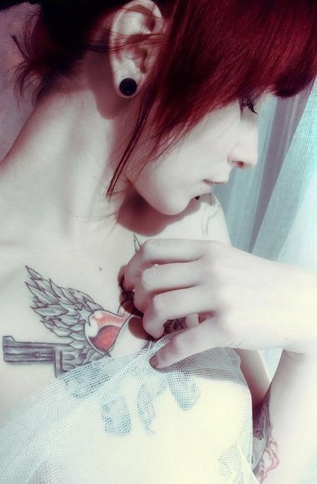 inkglamour:  cute tattoo girls inkedup