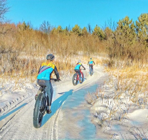 Fat biking at Love Creek #fatbike #cycling #ridelots #michianavelo ift.tt/2klw7v7