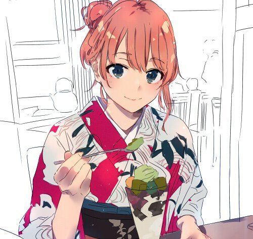 rasen-r:  ぽんかん⑧_2日目東Ａ28aさんのツイート: “プリマグラフィのラフです 結衣ちゃんハピバ～🎉 https://t.co/tVSv00WBy5”