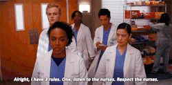 kepnerrrd: You may think you know more than the nurses. You do not. [requested by anon]