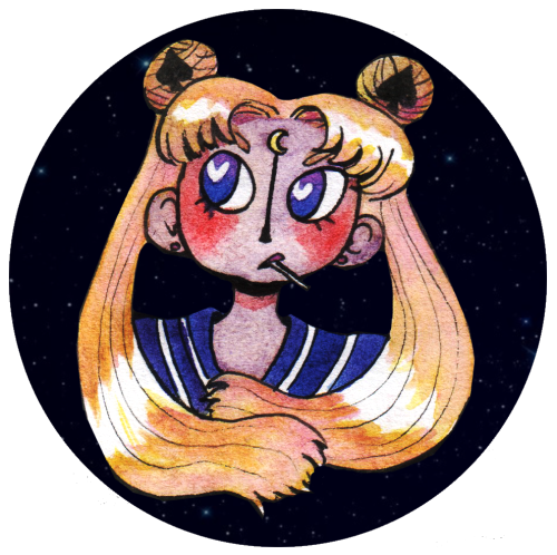 ninakoll: sailor moon sticker for animatsuri aeiouõäöü