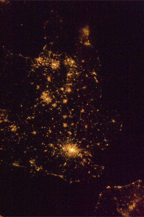 colchrishadfield: Southern UK and (after much discussion) Pas de Calais. The lights act like a censu