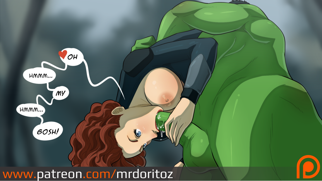 cartoonpornnsfw:  Hulk and Black Widow mini comic.