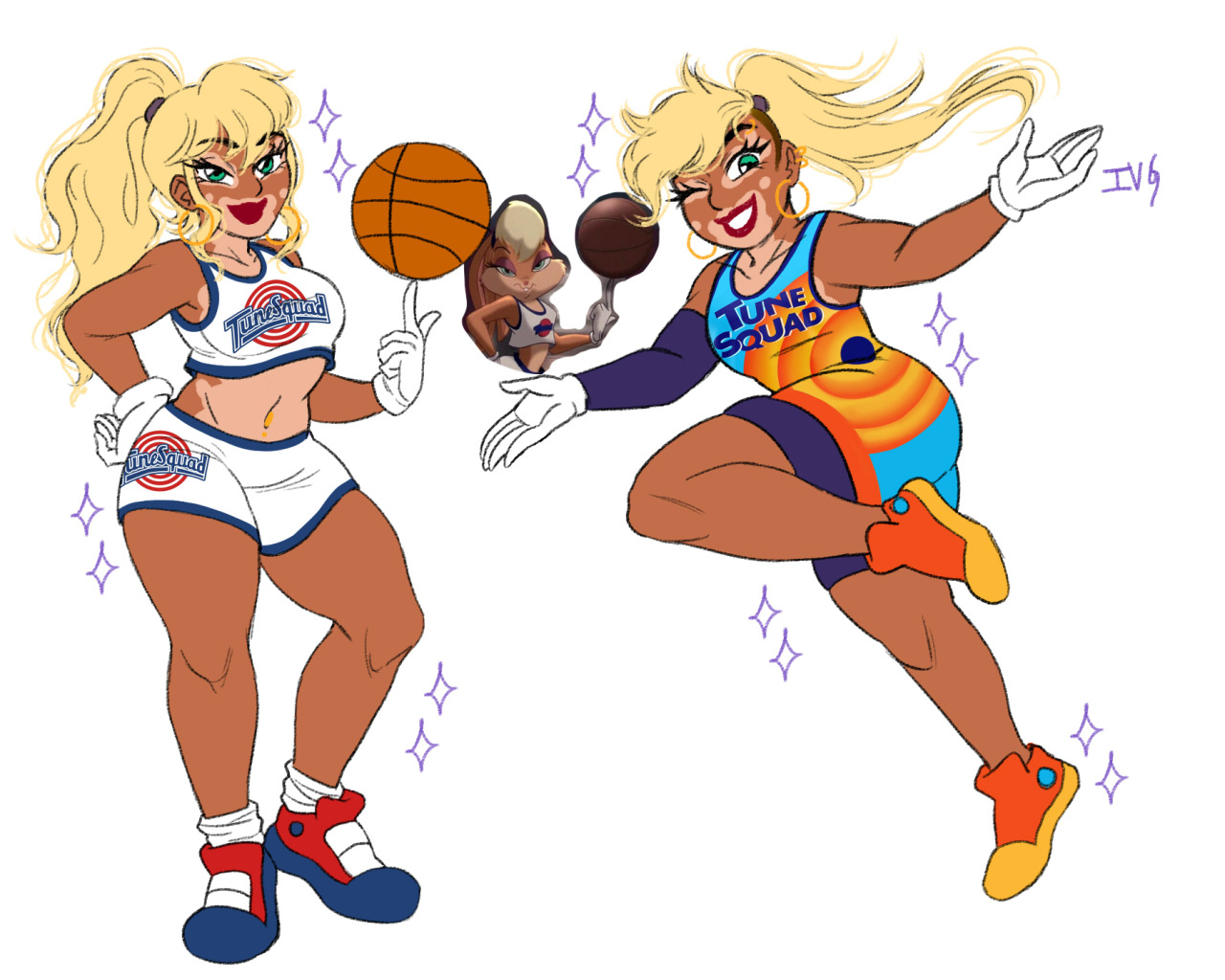 Lola bunny as a human