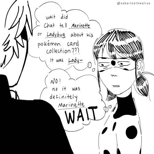 Her Pronouns Are Marinette/Ladybug